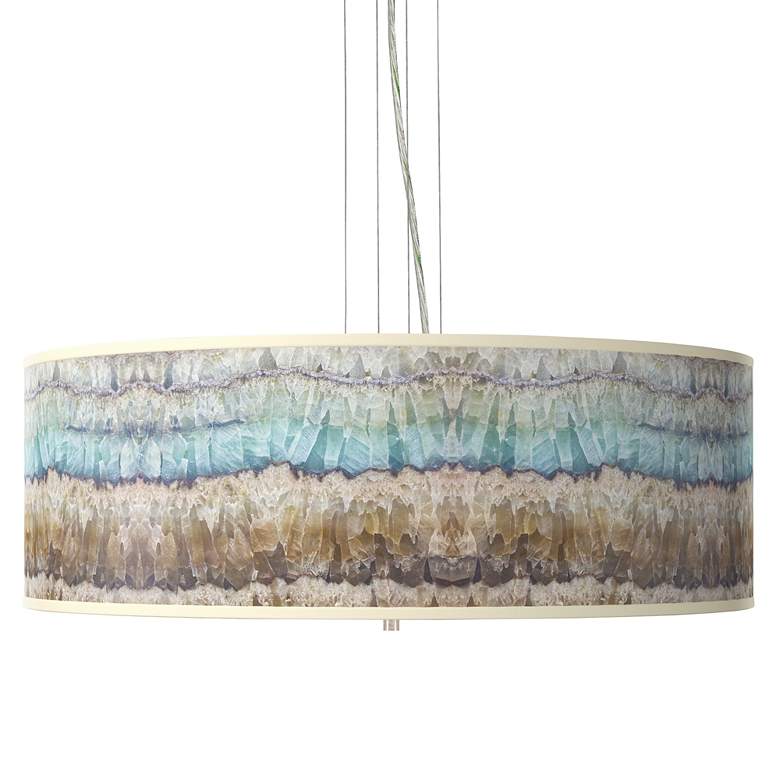 Giclee 24" Wide 4-Light Pendant Chandelier