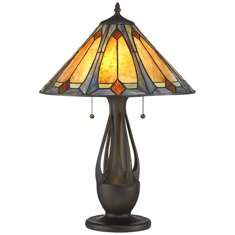 Louis Tiffany Gerald Arts-Crafts Accent Table Lamp