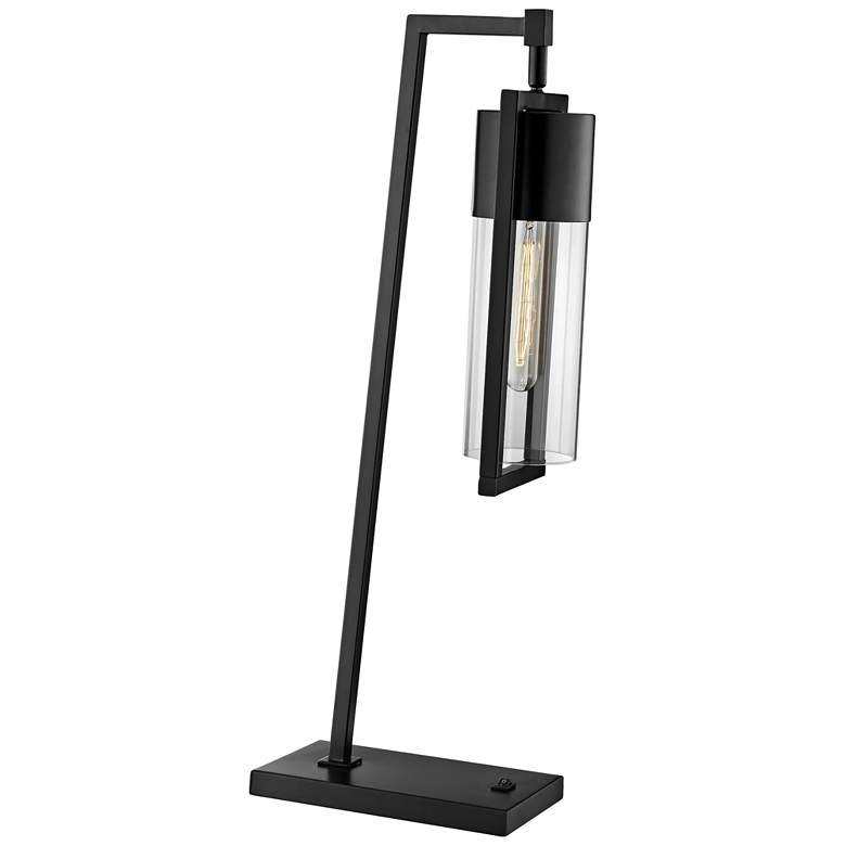 Norman Black Metal Desk Lamp by Lite Source