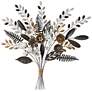 Lilian Arrangement 27" High Metal Wall Art