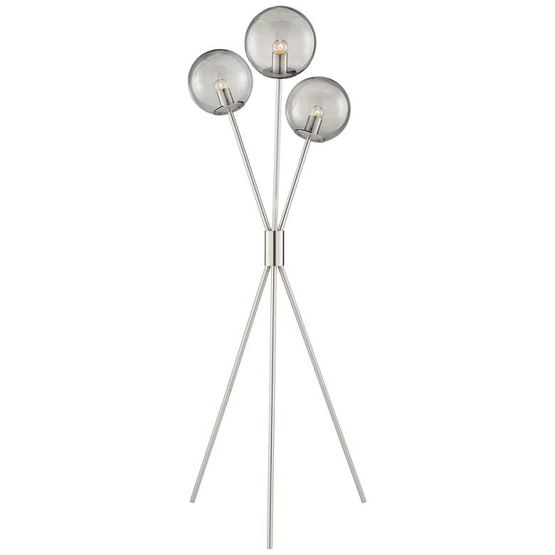 58.5 Lancy Floor Lamp/Brushed Nickel