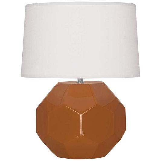 Cinnamon Glazed Ceramic Accent Table Lamp