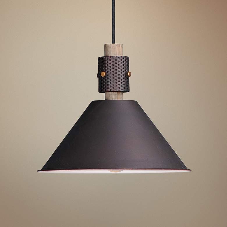 Maxim Tucson 11 1/4" Wide Oil-Rubbed Bronze Mini Pendant