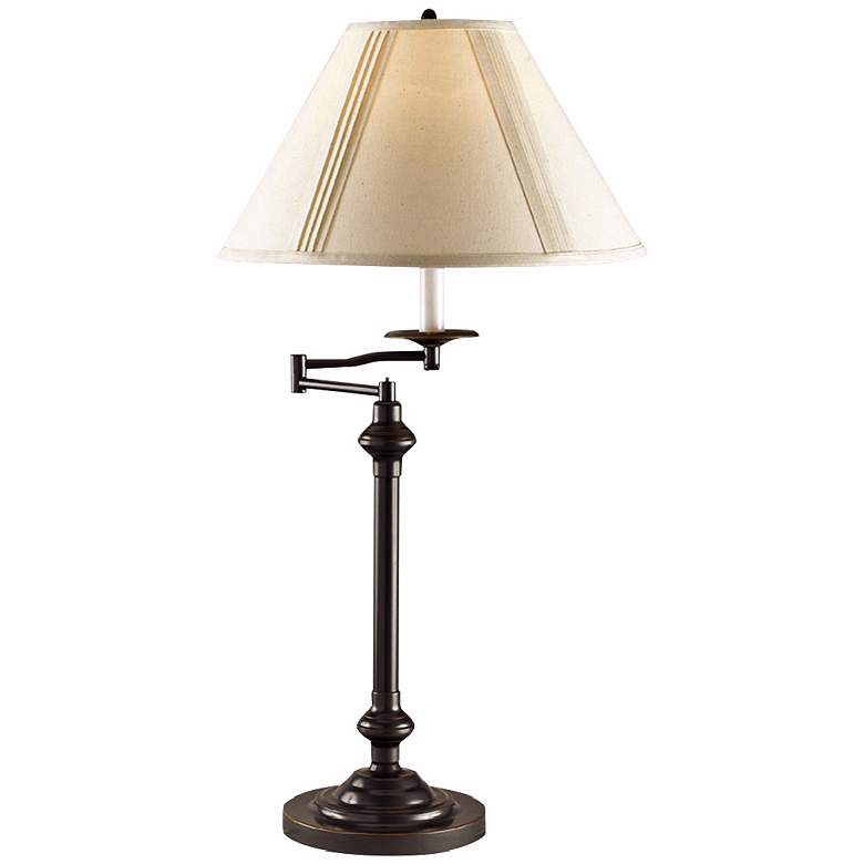 Bellhaven Dark Bronze Swing Arm Desk Lamp