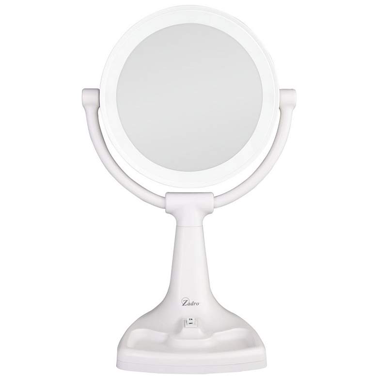 Bright Sunlight Dual-Sided Makeup Mirror with Light