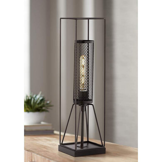 Kathy Ireland Welcome Home Oil-Rubbed Bronze Table Lamp