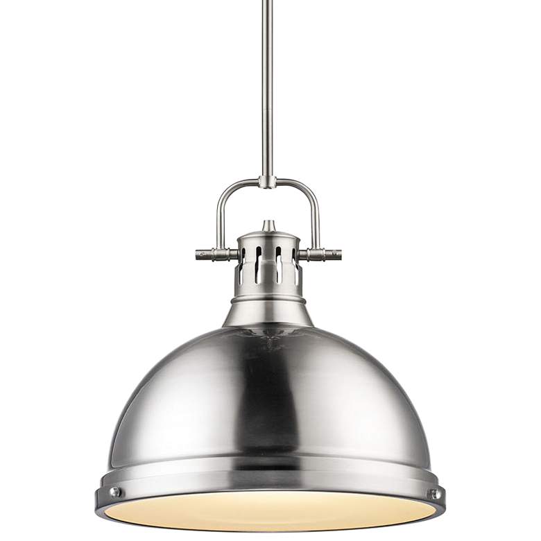 Duncan 14" Wide Pendant Light with Rod