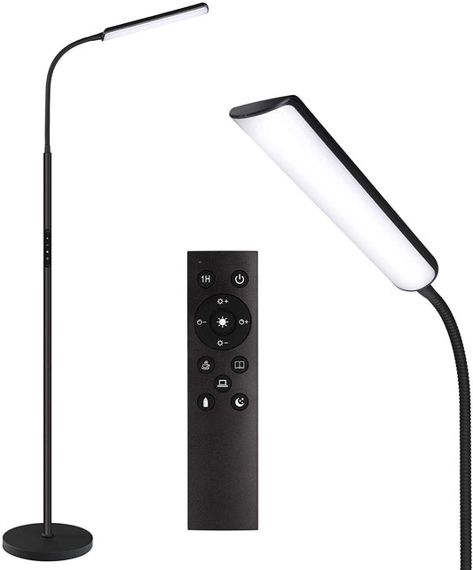 Adjustable 3000K-6000K Colors & Brightness Standing Lamp with Remote & Touch Control