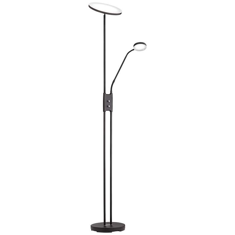 Taylor LED Torchiere Floor Lamp with Side Light