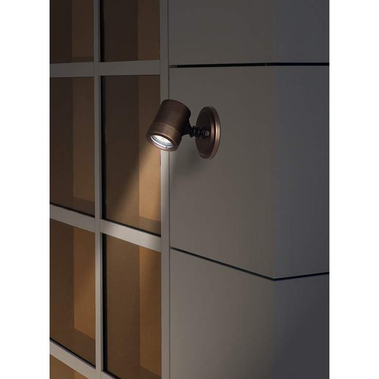 Myra Collection Bronze Outdoor Halogen Spotlight