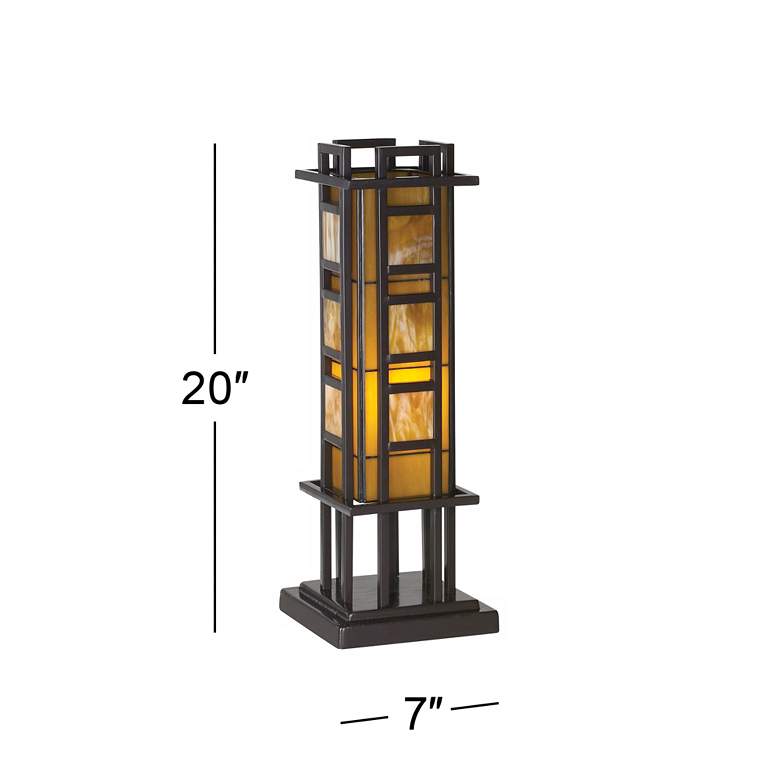 Style 20" High Pillar Accent Table Lamp
