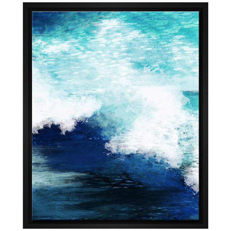 Splashing Waves 3-Piece Framed Canvas Wall Art Set