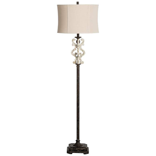 64"H Mariposa Corner Floor Lamp
