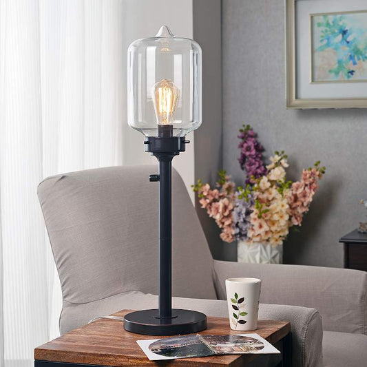 Kenroy Home Casey Oil-Rubbed Bronze Uplight Table Lamp