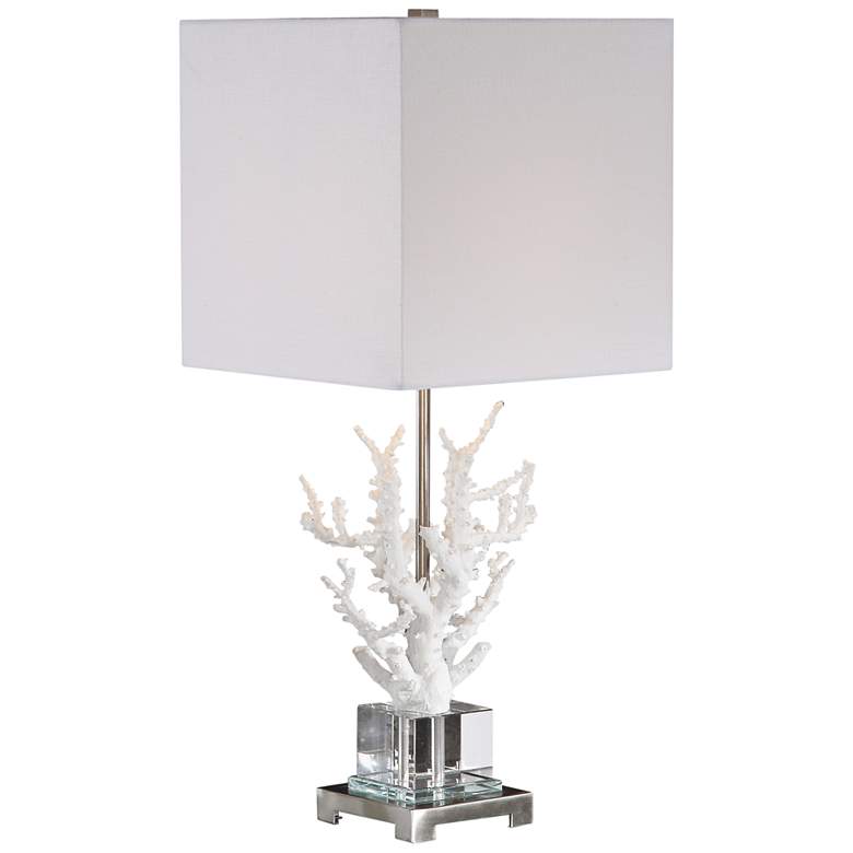 Corallo White Coral Branch Buffet Table Lamp