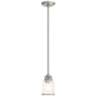 Lawrenceville 5" Wide Brushed Nickel Mini Pendant
