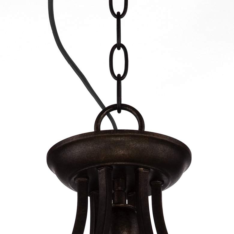 Dunnell 18 3/4" Wide Bronze Foyer Chandelier