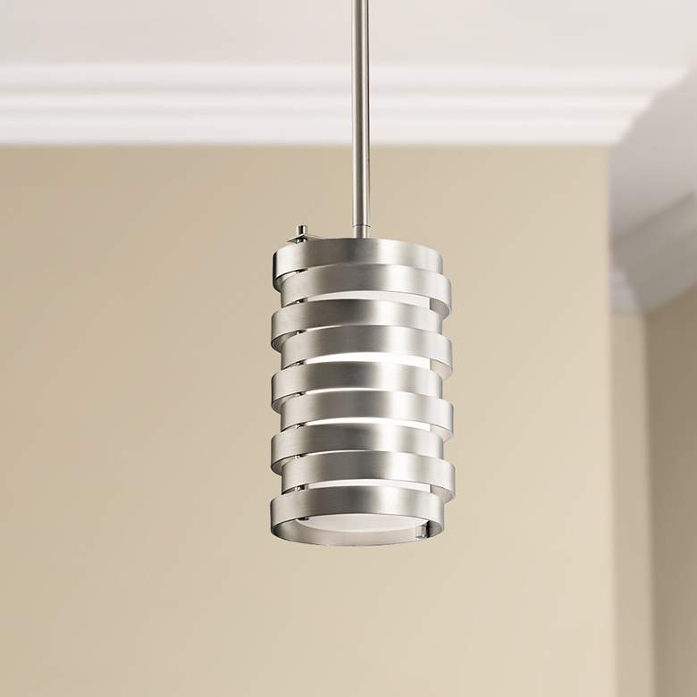 Kichler Roswell 5 1/4" Wide Nickel Mini Pendant