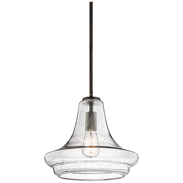 Kichler Everly 12 1/2" Wide Olde Bronze Pendant Light