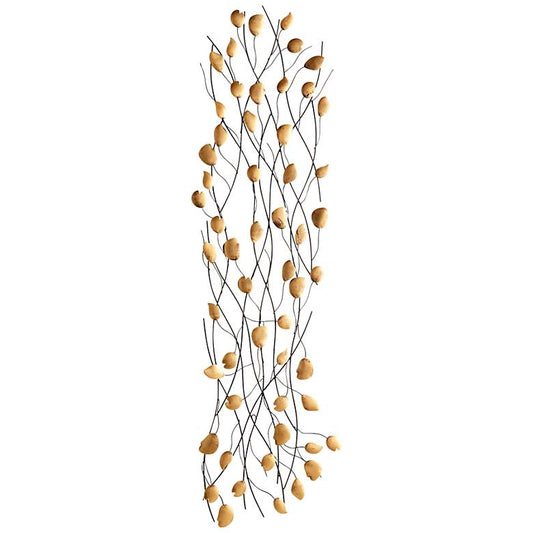 Gilded Vine Gold 61 1/2" High Wall Art