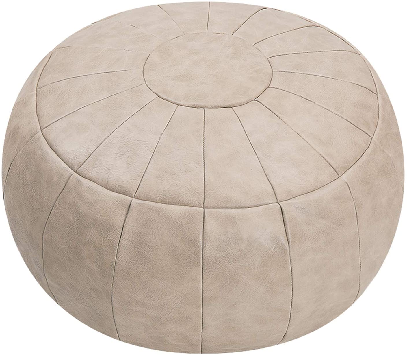 Leather bean bag discount footstool