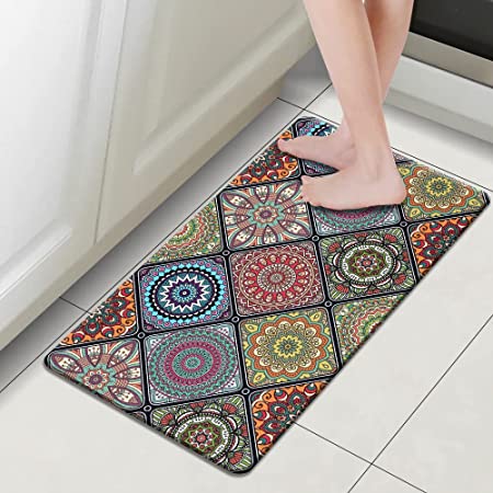 Anti Fatigue Kitchen Mat Boho Kitchen Rug