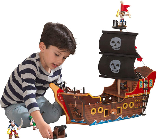 Adventure Bound Wooden Pirate Ship
