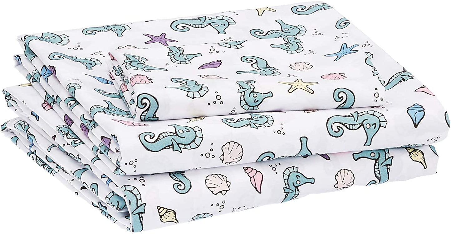 Kid's Sheet Set - Soft, Easy-Wash Lightweight Microfiber