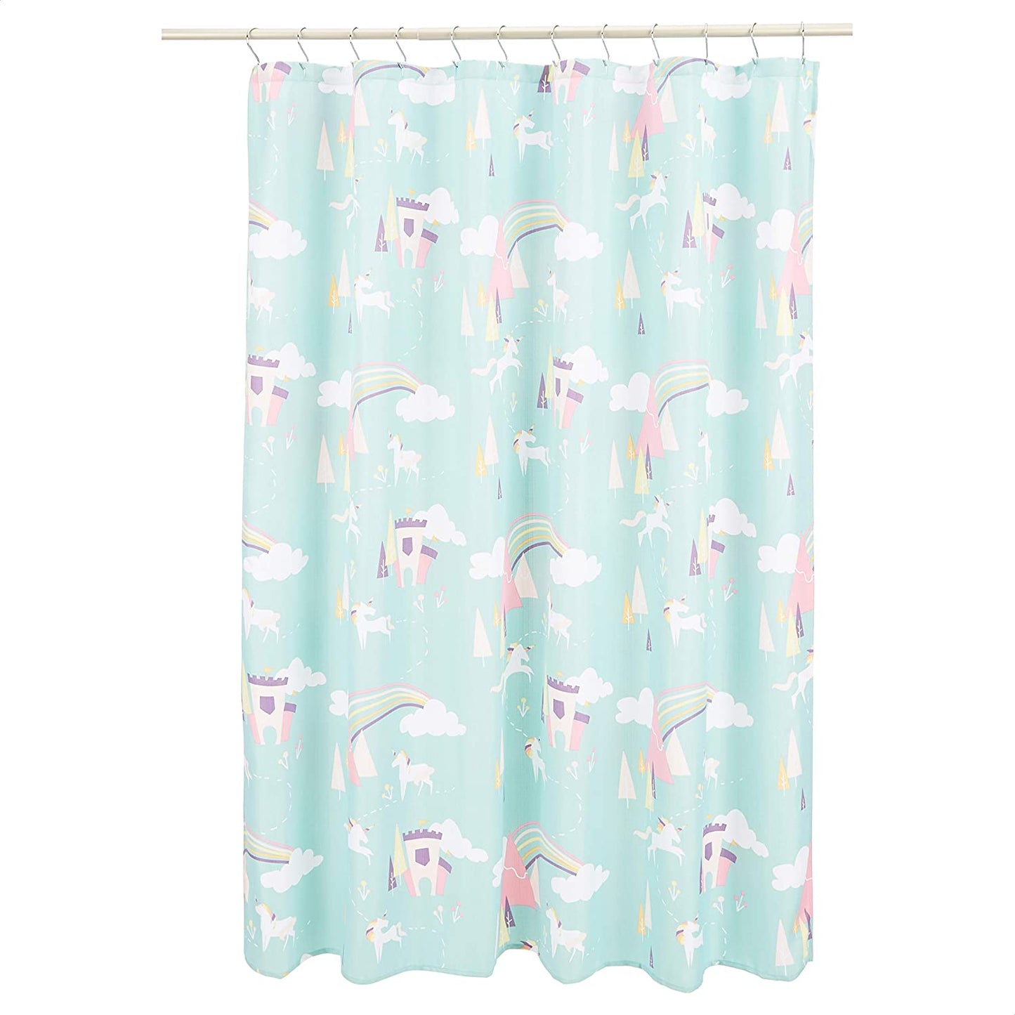 Kids Bathroom Shower Curtain - 72 Inch