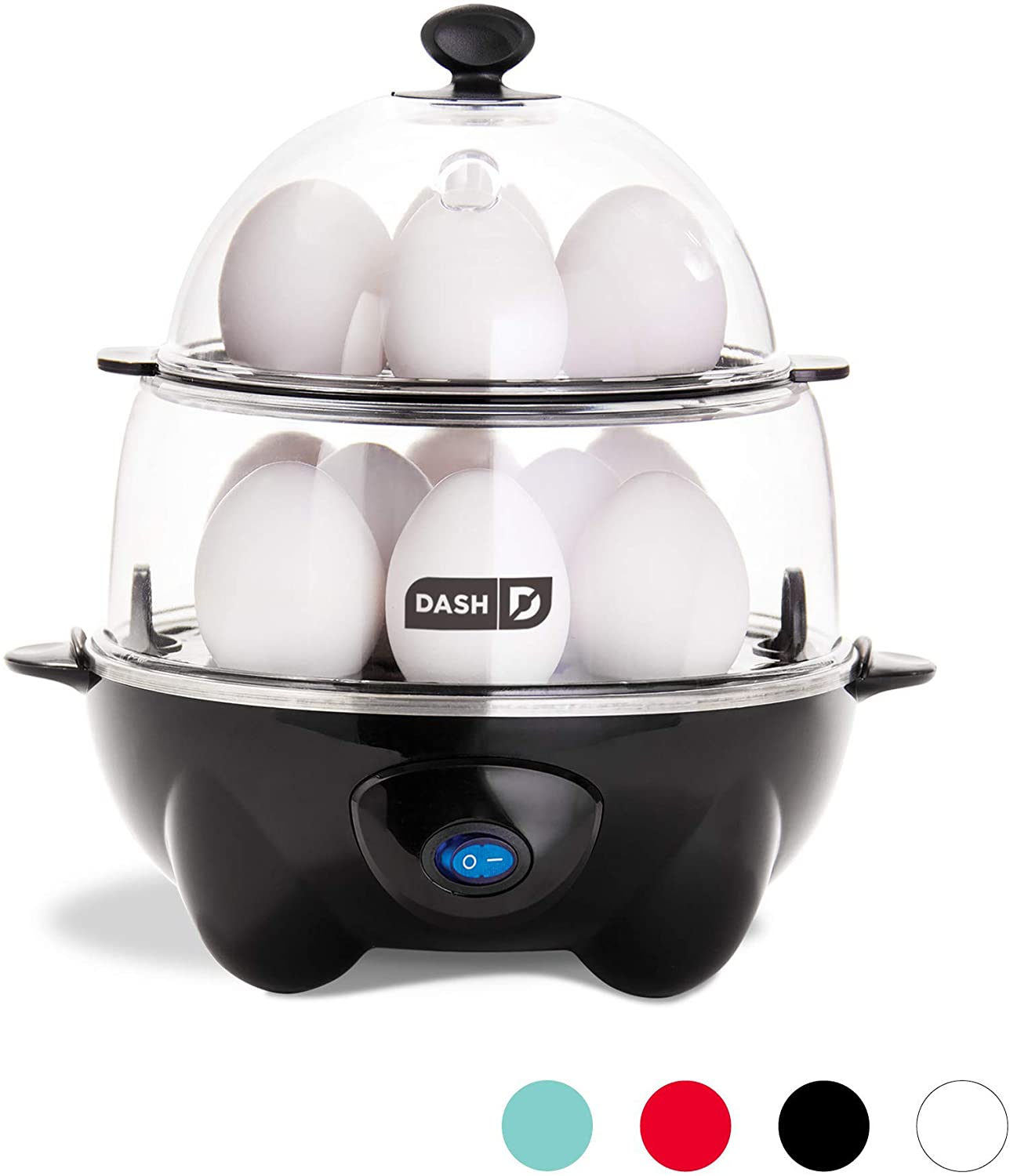  DASH Deluxe Rapid Egg Cooker Electric, 12 Capacity