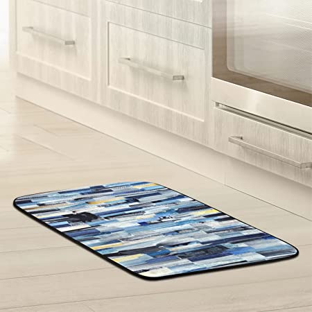 Kitchen Mat Anti-Fatigue Mat, Non Slip Kitchen Rugs and Mats, Cushioned Kitchen  Rug, Waterproof & Oil Proof Floor Doormat Carpet for House,Sink,Office, Kitchen,Laundry 