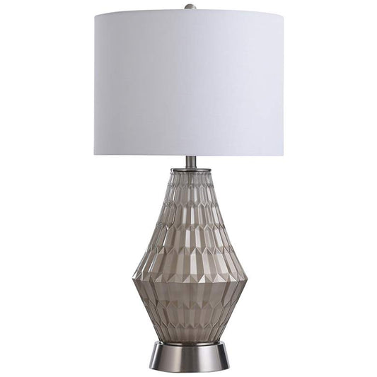 Gemma Hillingdon Geometric Champagne Glass Table Lamp