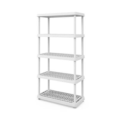 5-Tier Freestanding Home Garage Floor Shelving Unit