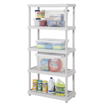 5-Tier Freestanding Home Garage Floor Shelving Unit