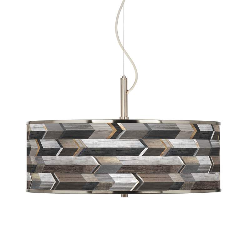 Giclee Glow 16" Wide Pendant Light
