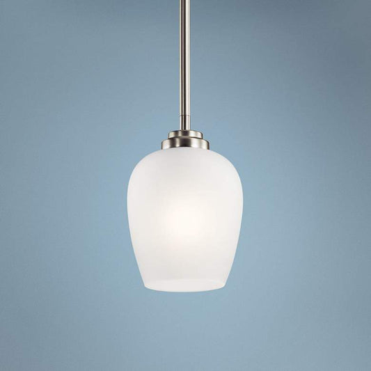 Kichler Valserrano 5" Wide Brushed Nickel Mini Pendant Light