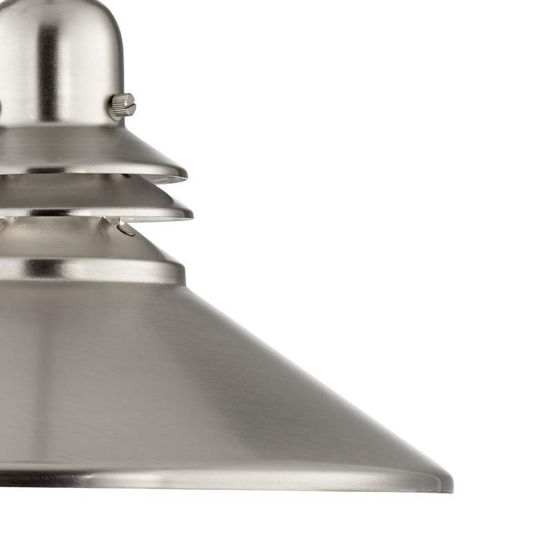 Kichler Grenoble 11"W Brushed Nickel 1-Light Mini Pendant