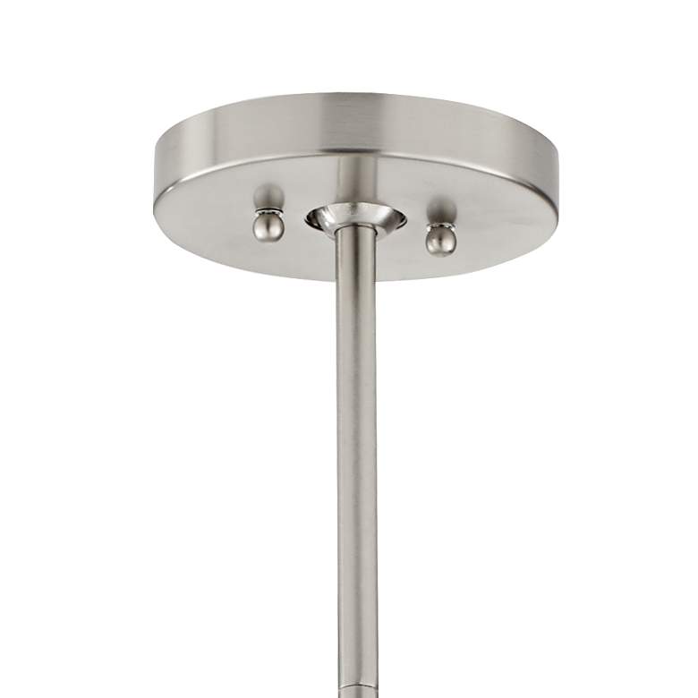 Kichler Grenoble 11"W Brushed Nickel 1-Light Mini Pendant