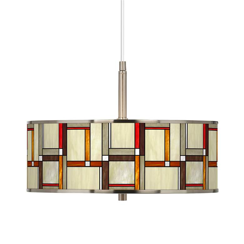 Giclee Glow 16" Wide Pendant Light