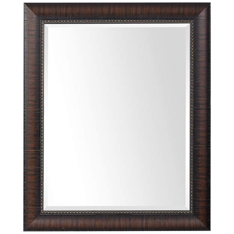 Wythe Woodtones 27 1/2" x 33 1/2" Rectangular Wall Mirror