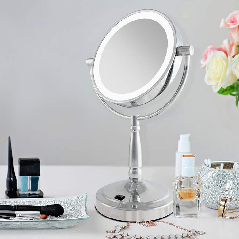 Next Generation® Chrome Cordless LED Vanity Mirror