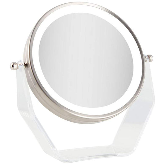 Next Generation® Satin Nickel Swivel LED Vanity Mirror