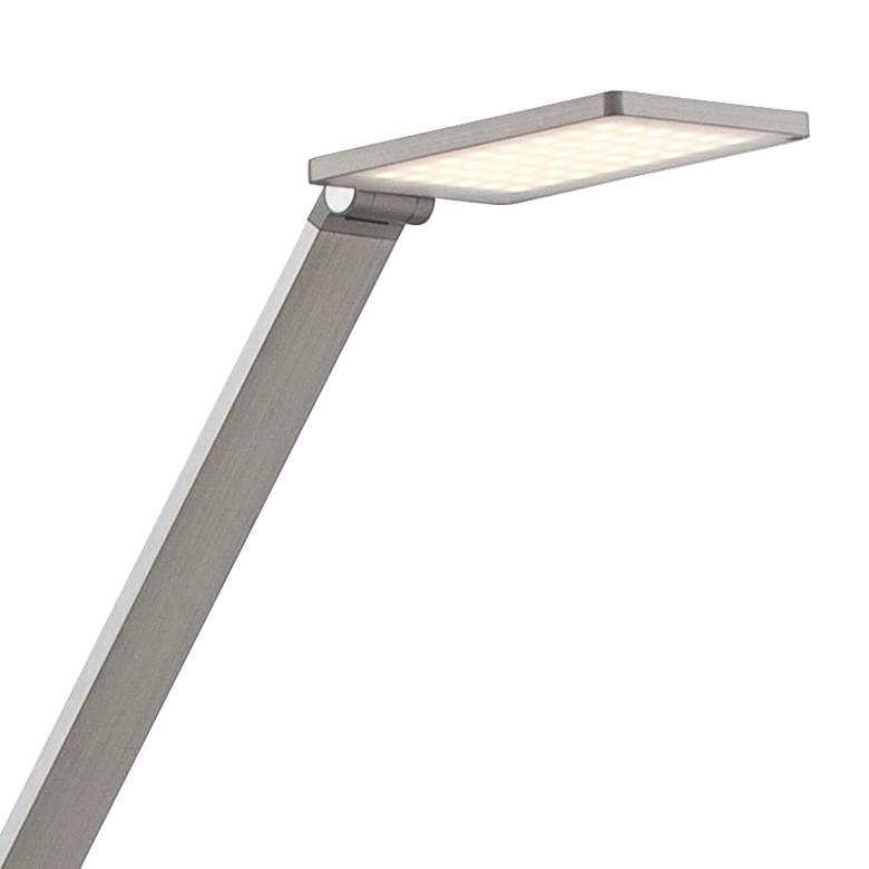 Possini Euro Bentley Aluminum LED Task Floor Lamp