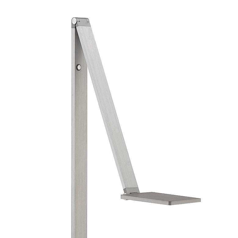 Possini Euro Bentley Aluminum LED Task Floor Lamp