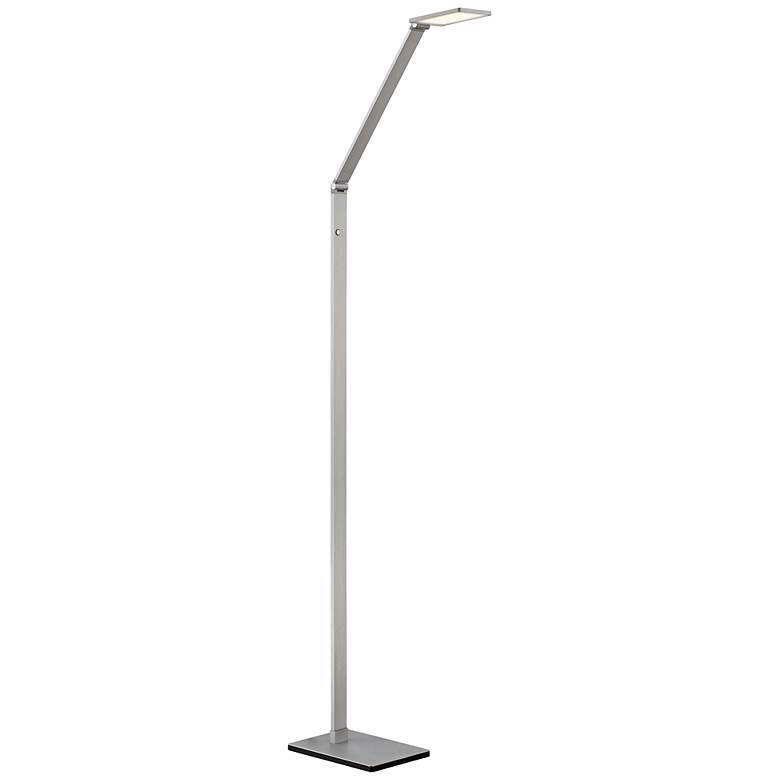 Possini Euro Bentley Aluminum LED Task Floor Lamp