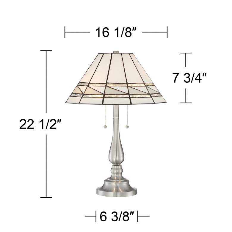Tiffany Style Art Glass Table Lamp