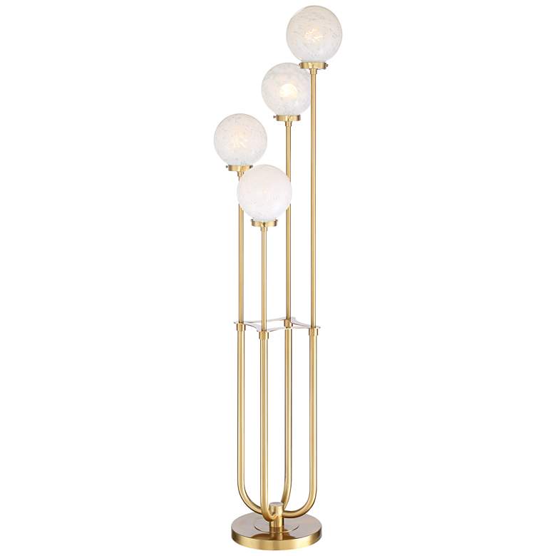 Possini Euro Candida Warm Gold 4-Light Floor Lamp