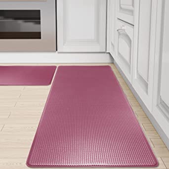 Kitchen Mat Cushioned Anti Fatigue Floor Mat Thick Non Slip Waterproof  Office