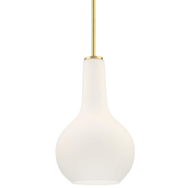 Possini Euro Hamlin 10" Wide Soft Mini Pendant