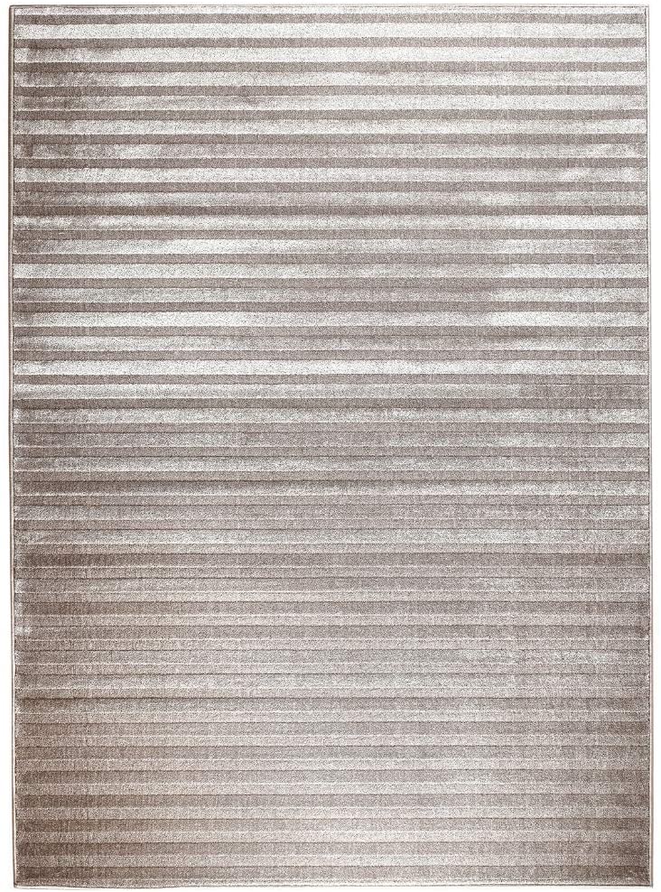 Madison Collection Beige Lines Area Rug
